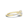 Marquise Accent Heart Ring