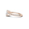 Elegant Heart Pavé Ring