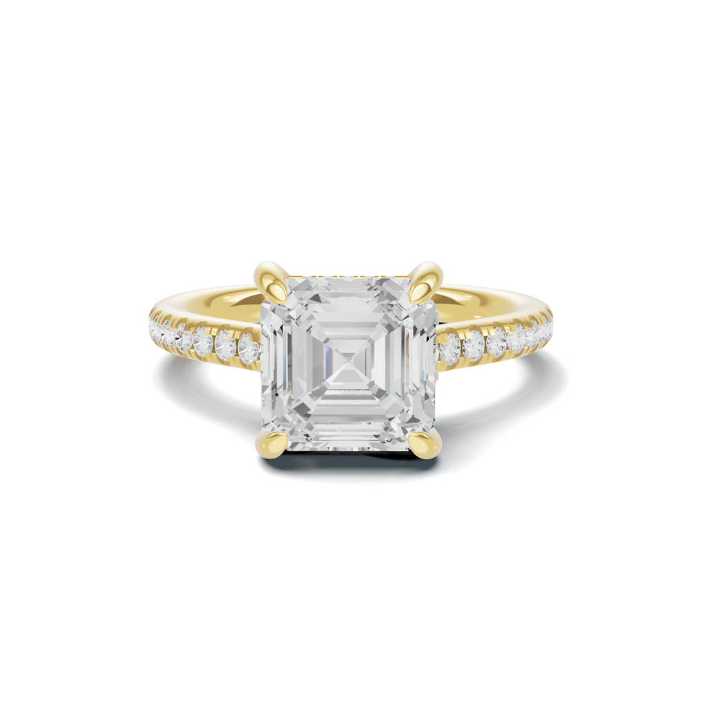 Pavilion Accented Ring