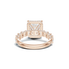 Luxe Halo Pavé Ring