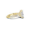 Luxe Halo Pavé Ring
