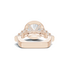 Sparkling Pavé Halo Ring