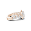 Sparkling Pavé Halo Ring