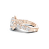 Sparkling Pavé Halo Ring