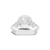 Sparkling Pavé Halo Ring