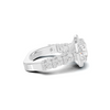 Sparkling Pavé Halo Ring