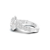 Sparkling Pavé Halo Ring
