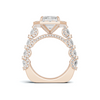 Ornate Halo Statement Ring