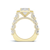 Ornate Halo Statement Ring