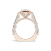 Luxe Marquise Halo Statement Ring