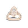 Luxe Marquise Halo Statement Ring