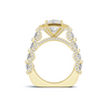 Luxe Marquise Halo Statement Ring