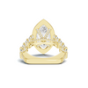 Luxe Marquise Halo Statement Ring