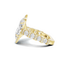 Luxe Marquise Halo Statement Ring