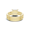 Cut Pave Ring