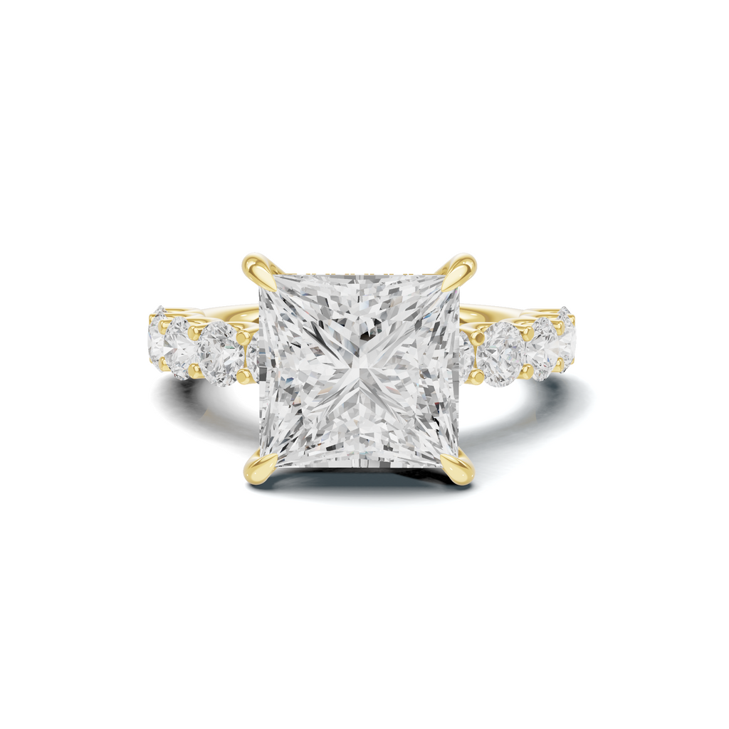 Brilliant Pave Accented Ring