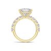 Brilliant Pave Accented Ring
