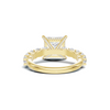 Brilliant Pave Accented Ring