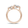 Dual Heart Statement Ring