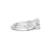 Floral Marquise Accent Ring