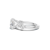 Floral Marquise Accent Ring