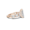 Sophisticated Channel Band Ring