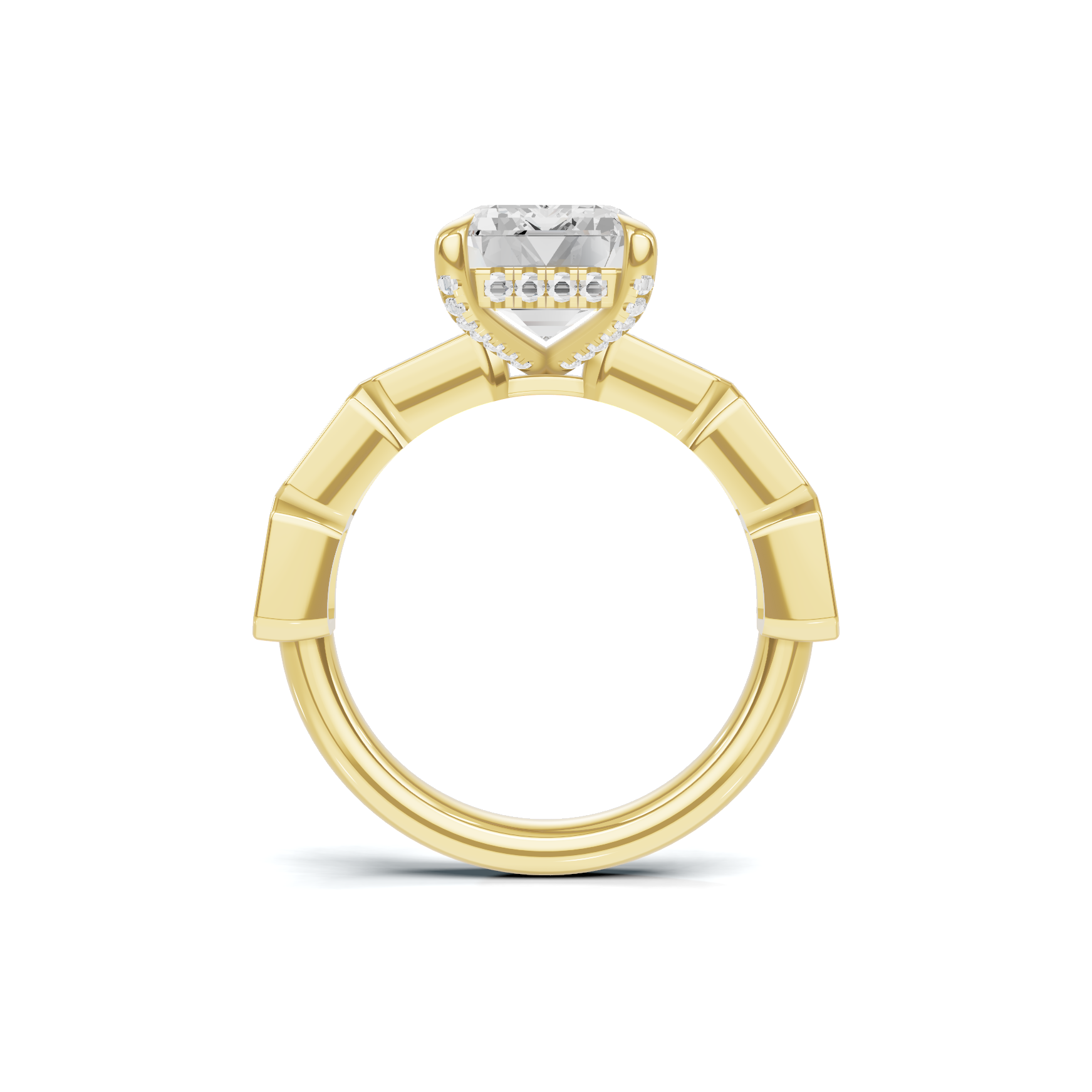 Sophisticated Channel Band Ring