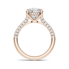 Pavé Cathedral Setting Ring