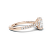 Pavé Cathedral Setting Ring