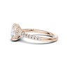 Pavé Cathedral Setting Ring
