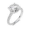 Pavé Cathedral Setting Ring