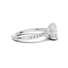 Pavé Cathedral Setting Ring