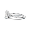 Pavé Cathedral Setting Ring