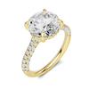 Pavé Cathedral Setting Ring