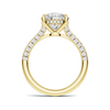 Pavé Cathedral Setting Ring