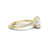 Pavé Cathedral Setting Ring