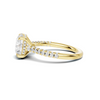 Pavé Cathedral Setting Ring