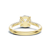 Pavé Cathedral Setting Ring