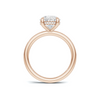 Minimalist Hidden Halo Ring