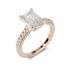 Luxe Three Stone Accent Ring