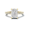 Luxe Three Stone Accent Ring