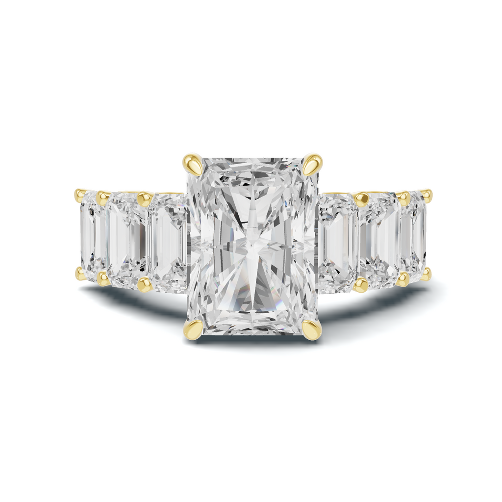 Luxe Seven Stone Statement Ring