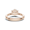 Crisscross Pave Setting Ring