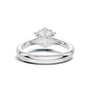 Crisscross Pave Setting Ring