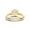 Crisscross Pave Setting Ring