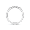 Graduated Scalloped Anniversary Ring
