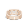 Brilliant Three Row Ring