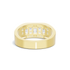 Brilliant Three Row Ring