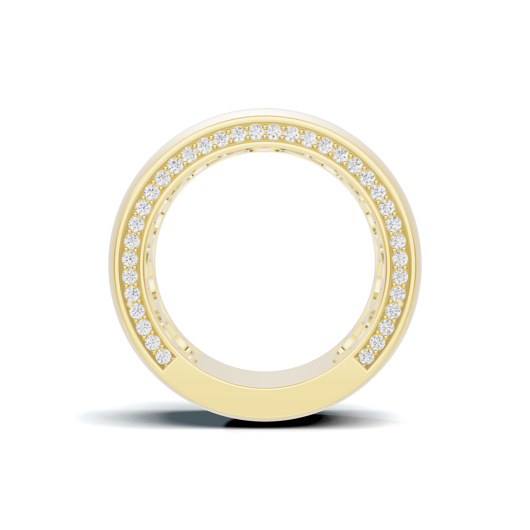 Sleek Channel Eternity Ring