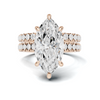 Marquise Pavé Bridal Ring